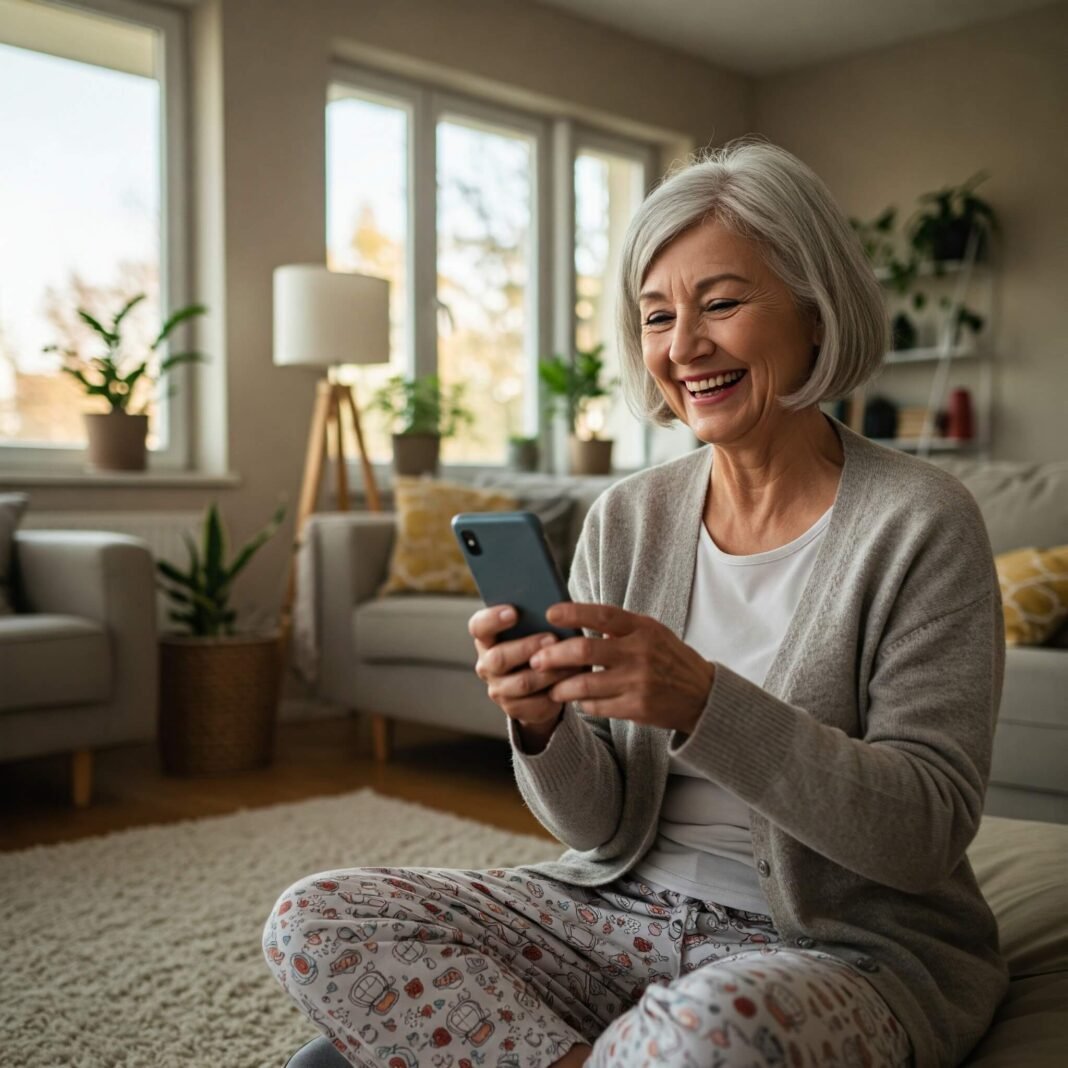 Easy-to-use phone for seniors