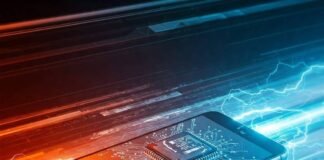 Top Phones With the Fastest Processors Right Now: Speed Demons Unleashed! High-speed processor in futuristic smartphone