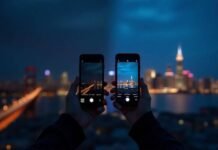 Best Night Mode Phones That Rival Professional Cameras Night Mode Phone vs Regular: Cityscape at Night