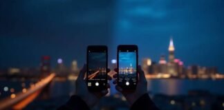 Best Night Mode Phones That Rival Professional Cameras Night Mode Phone vs Regular: Cityscape at Night