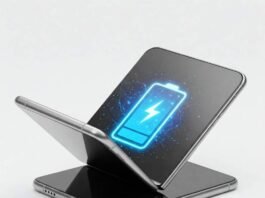 Top Foldable Phones With Best Battery Life: Power Through Your Day! Foldable phone with large display.