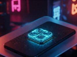 Snapdragon 8 Gen 3 Phones: The Best Flagships to Buy in 2025 Glowing futuristic chip integrated into a smartphone