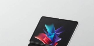 Samsung Galaxy Z Fold5 Review: Is It Worth the Hype? Black Samsung Galaxy Z Fold5, partially unfolded